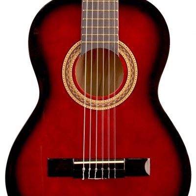 VALENCIA Series 100 Classical Guitar Red Sunburst
