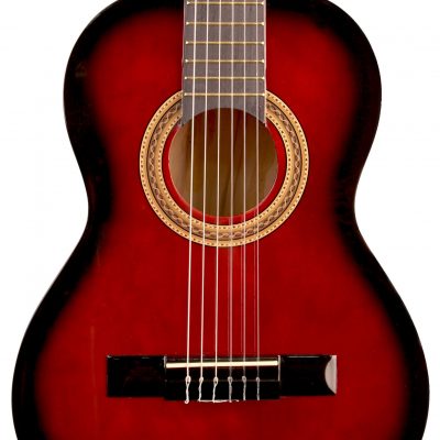 VALENCIA Series 100 Classical Guitar Red Sunburst