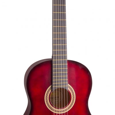 VALENCIA Series 100 Classical Guitar Red Sunburst
